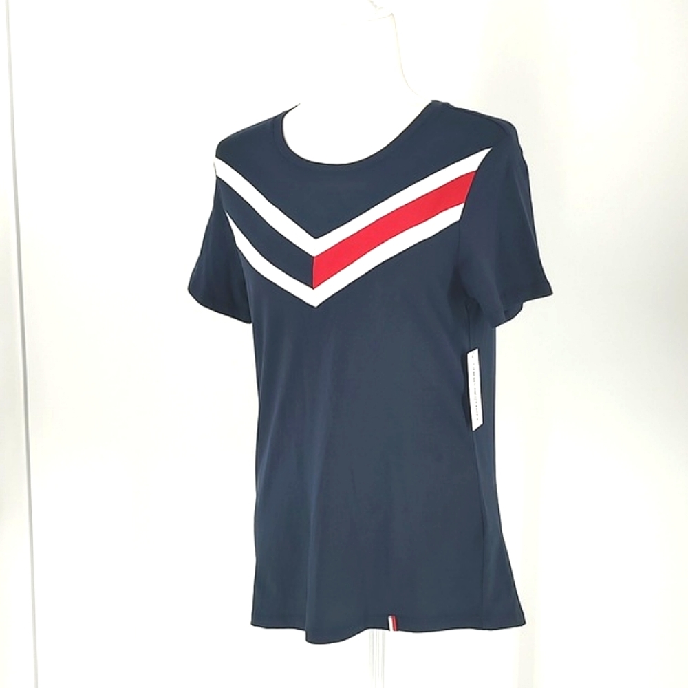 Tommy Hilfiger Sport Navy Cotton T-Shirt